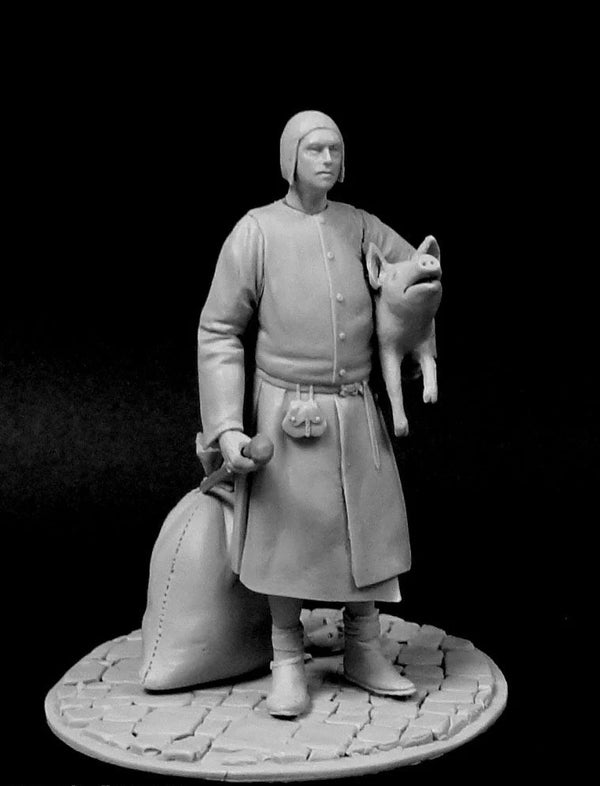 1/32 Ancient Civilian, Resin Model Figure Kit, Unassembled and Unpainted