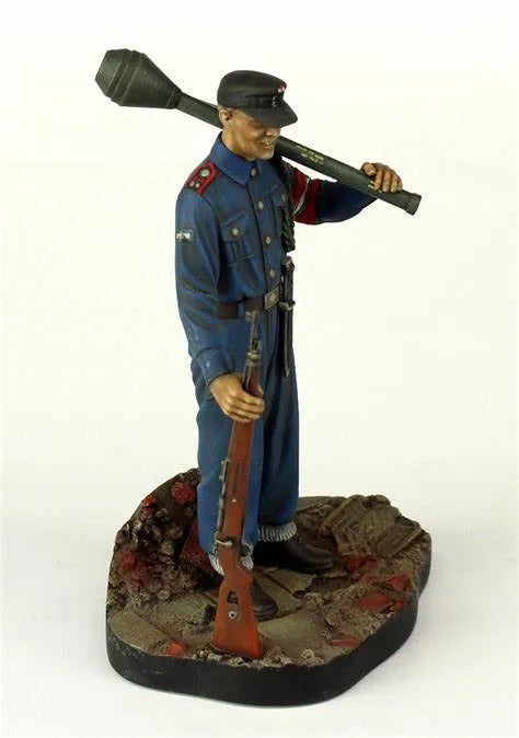1/16 WWI Imperial German WWI Soldiers, 3 Figures, Resin Model Figure Kit, Unassembled and Unpainted