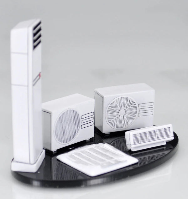 1/35 Modern HVAC Unit Set, Resin Model Accessory Kit, Unpainted