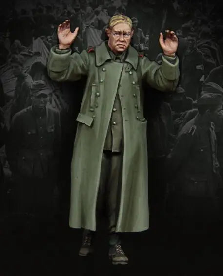1/35 WWII Soviet WWII Soldier, Resin Model Figure Kit, Unassembled and Unpainted