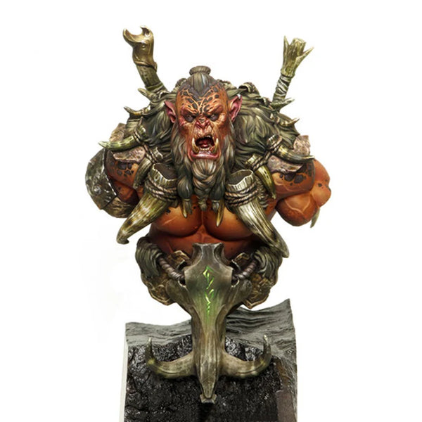 1/10 Demon Orc, Resin Model Bust Kit, Fantasy Theme, Unassembled and Unpainted