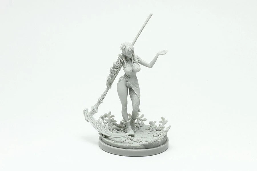 1/6 Female Cleric, Resin Model Figure Kit, Fantasy Theme, Unassembled and Unpainted