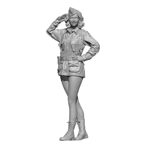70mm Character, Resin Model Bust Kit, Anime Theme, Unassembled and Unpainted