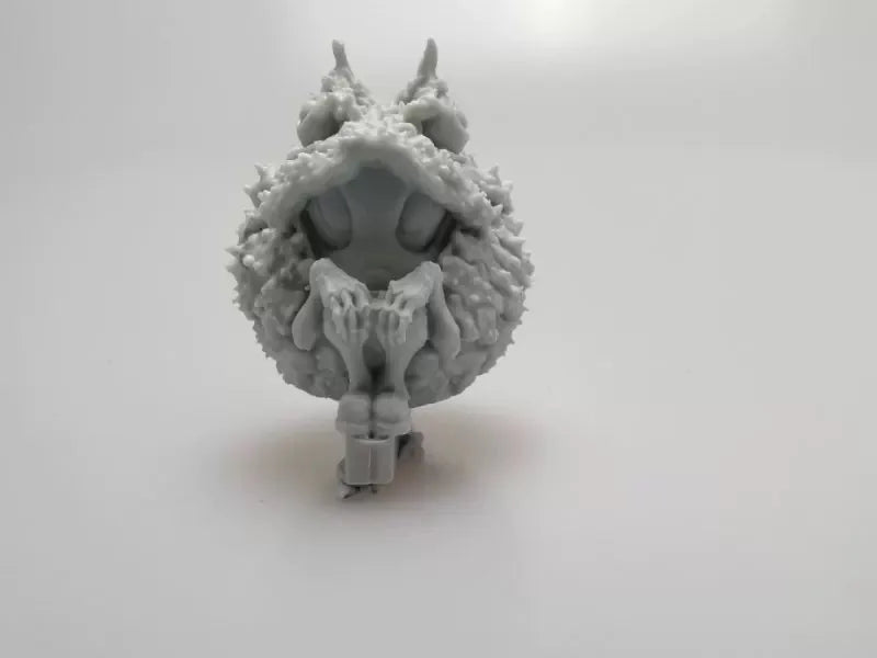 40mm Demonic Toad Creature, Resin Model Bust Kit, Fantasy Theme, Unassembled and Unpainted