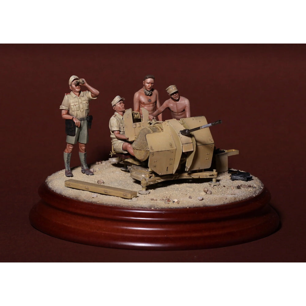 1/35 WWI Artillery Gun Crew, 9 Figures, Resin Model Figure Kit, Unassembled and Unpainted