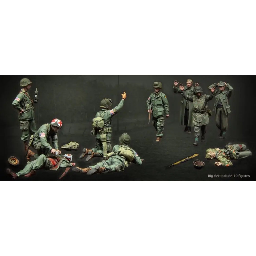 1/35 Modern Soldiers in Tactical Combat, 16 Figures, Resin Model Figure Kit, Unassembled and Unpainted