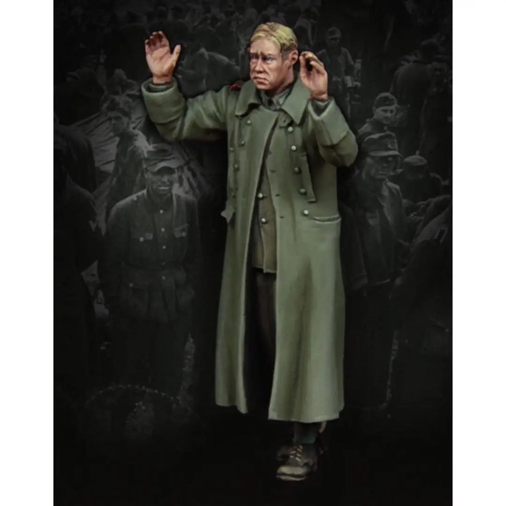 1/35 WWII Soviet WWII Soldier, Resin Model Figure Kit, Unassembled and Unpainted
