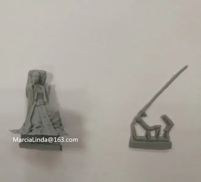 35mm LUMINARA Sorcerer, Resin Model Figure Kit, Fantasy Theme, Unassembled and Unpainted