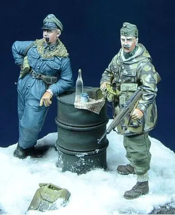 1/35 WWII Hungarian Soldier, Resin Model Figure Kit, Unassembled and Unpainted