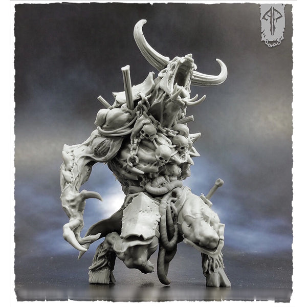 Chaos Warrior Army, 22 Figures, Resin Model Figure Kit, Fantasy Theme, Unassembled and Unpainted