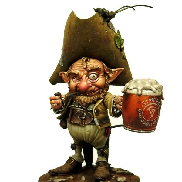 54mm St. Paddy's Day Gnome, Resin Model Figure Kit, Anime Theme, Unassembled and Unpainted
