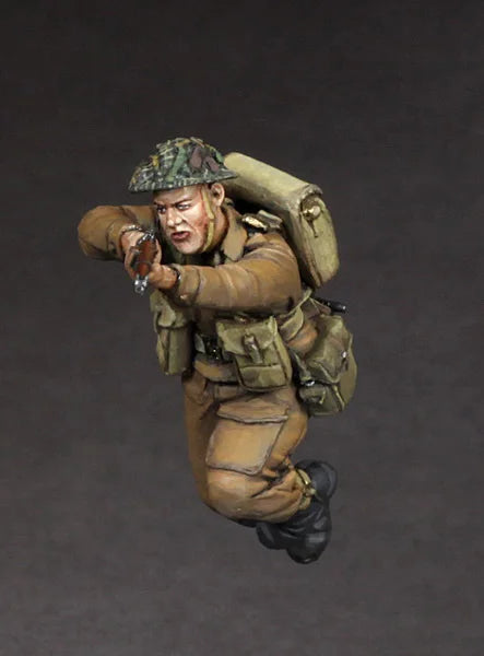 1/35 Modern British Infantry Soldier, Resin Model Figure Kit, Unassembled and Unpainted
