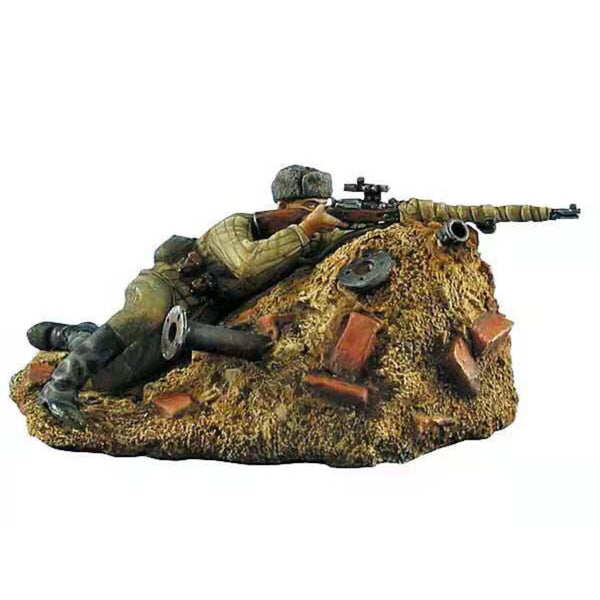 1/35 Modern Combat Soldiers, 3 Figures, Resin Model Diorama Kit, Unassembled and Unpainted