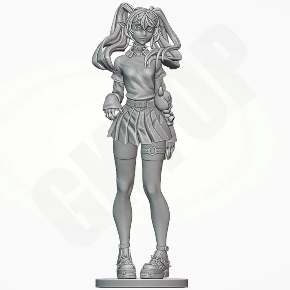 1/24 Goth Frieren, Resin Model Figure Kit, Anime Theme, Unassembled and Unpainted