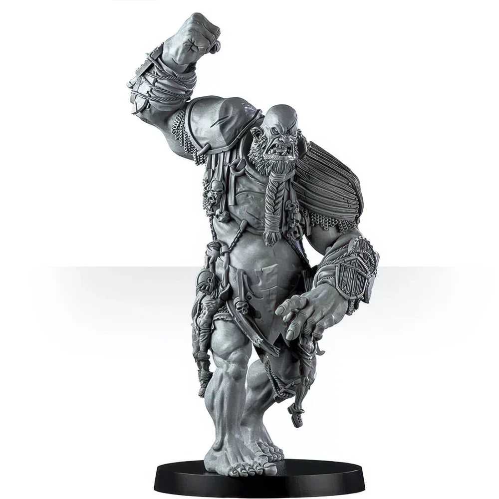 Orc Giant Warrior, Resin Model Figure Kit, Fantasy Theme, Unassembled and Unpainted