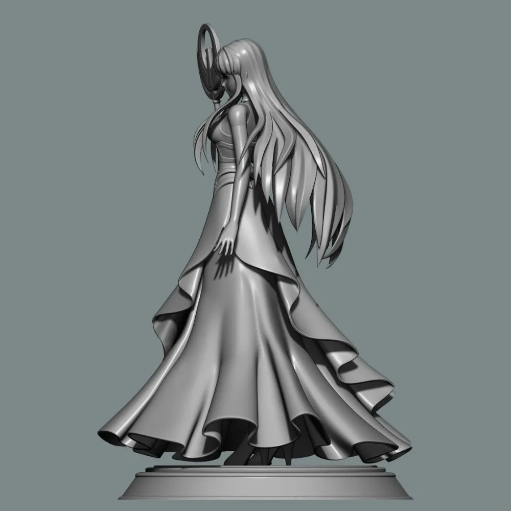 90mm Saint Knight Athena, Resin Model Figure Kit, Mythology Theme, Unassembled and Unpainted