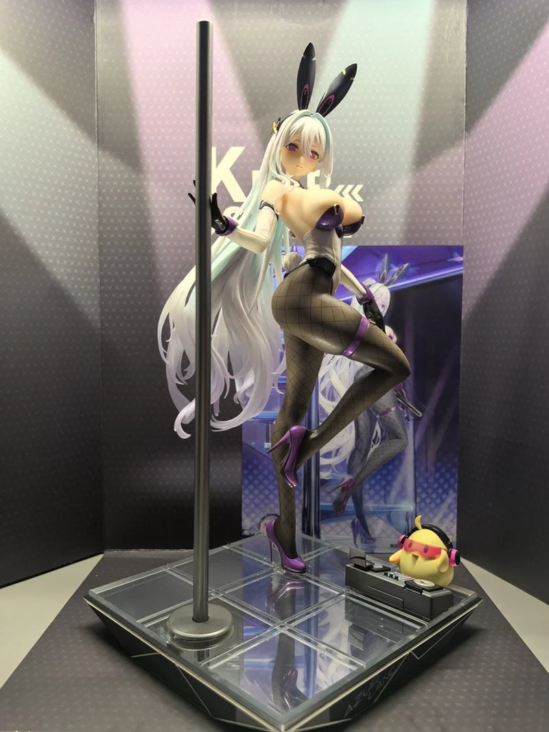 1/7 Qiershazhi Pole Performer Action, Resin Model Figure Kit, Anime Theme, Unassembled and Unpainted