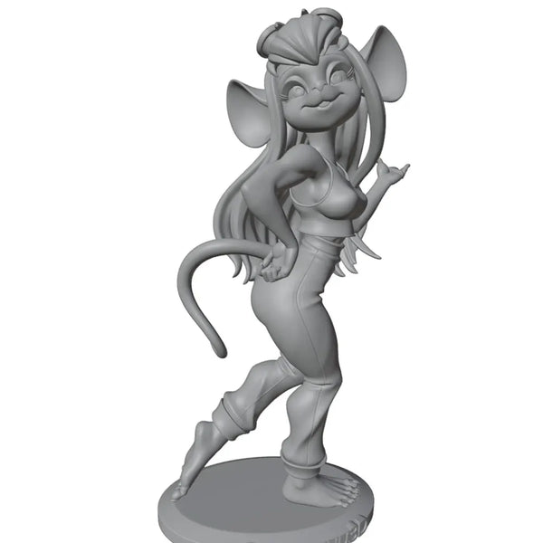 75mm Fairy Character, Resin Model Figure Kit, Anime Theme, Unassembled and Unpainted