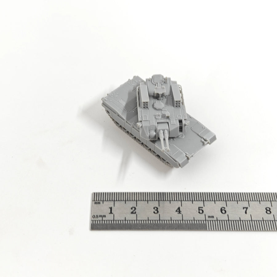 Modern Main Battle Tank 1/144 Resin Model Kit - resin model view 3
