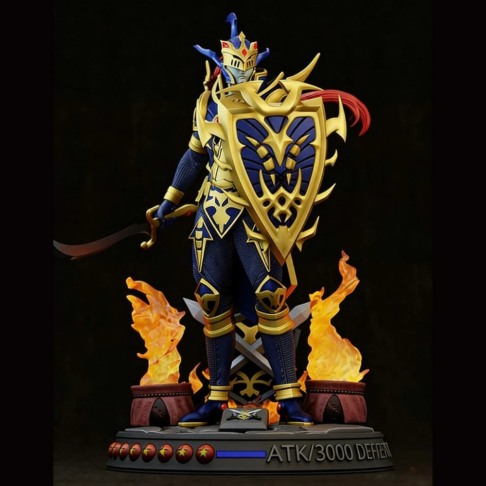 1/24 Horned Demon in Ornate Armor, Resin Model Figure Kit, Fantasy Theme, Unassembled and Unpainted