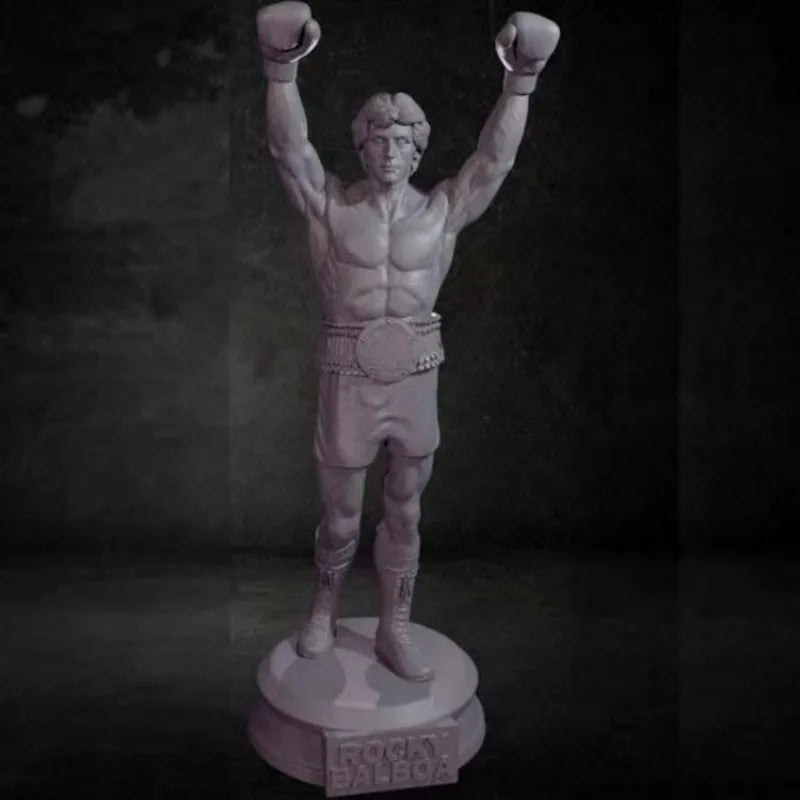 1/24 Modern Rocky Balboa, Resin Model Figure Kit, Unassembled and Unpainted