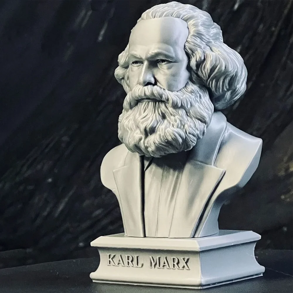 146mm Karl Marx, Resin Model Bust Kit, Historical Theme, Unassembled and Unpainted