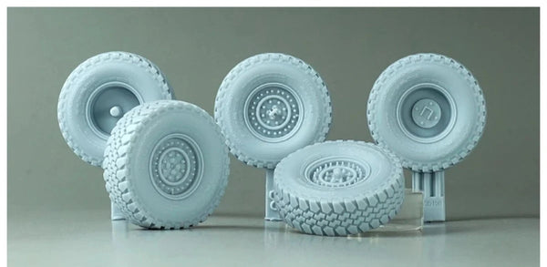 1/35 Modern Military Tire Modification Set, Resin Model Accessory Kit, Unpainted