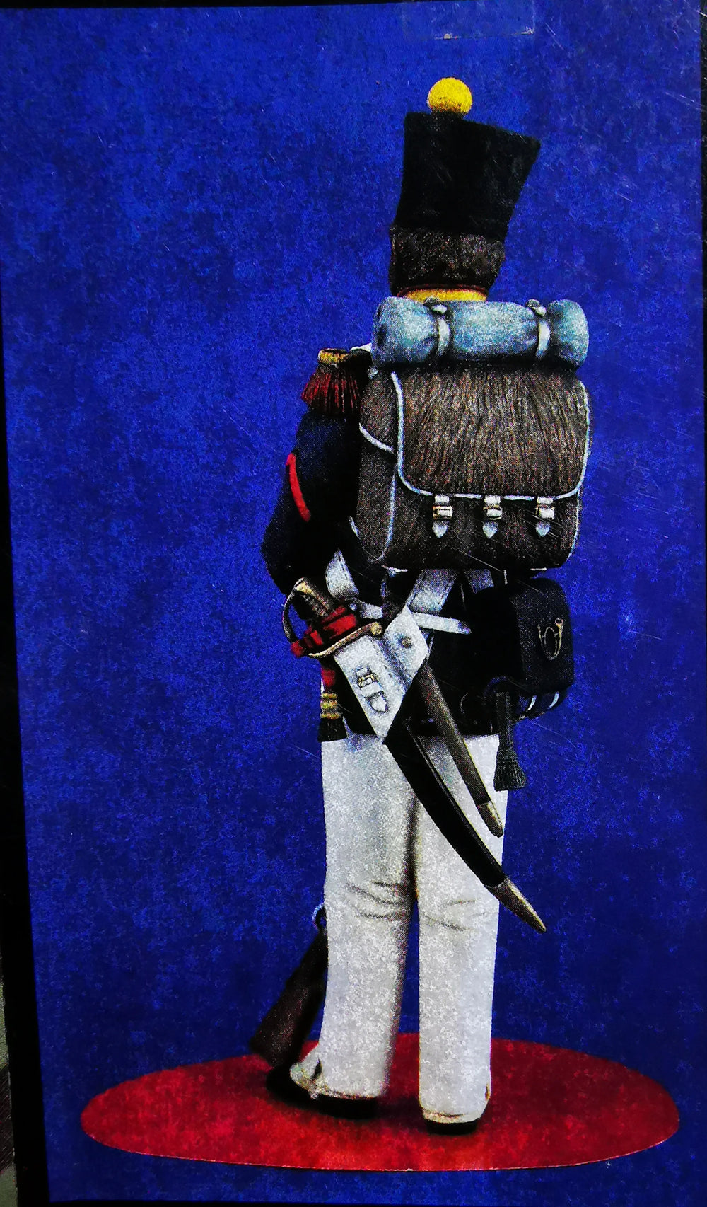 1/16 Napoleonic Cavalry Officer, Resin Model Figure Kit, Unassembled and Unpainted