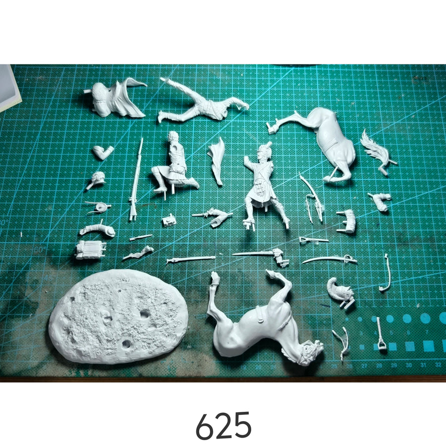 54Mm Resin Model Figure GK， Unassembled and Unpainted Kit