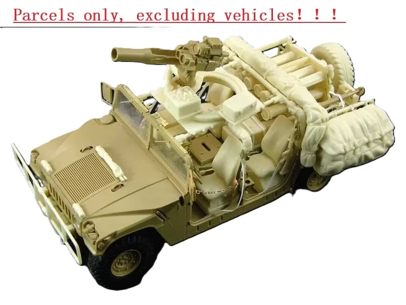1/35 WWII Willys Jeep Stowage, Resin Model Accessory Kit, Unpainted