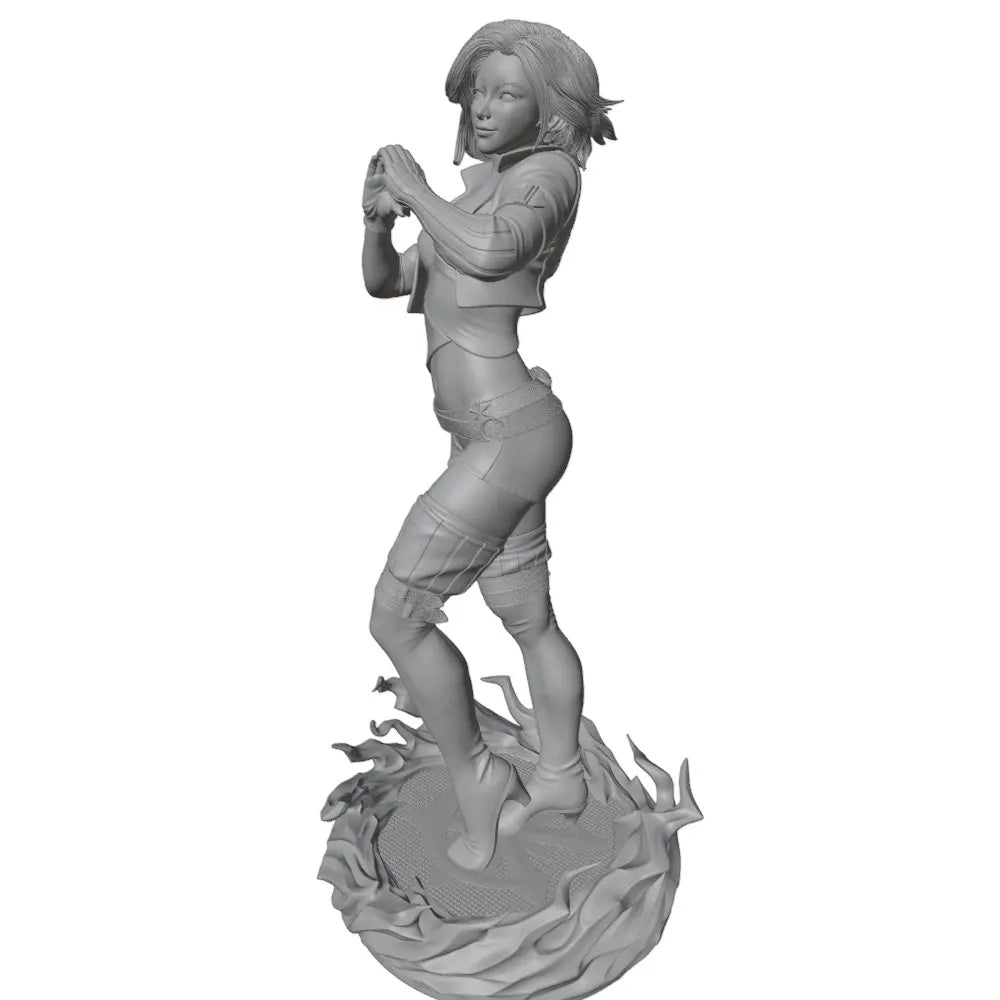1/24 1/24 Sci-Fi Trooper, Resin Model Figure Kit, Sci-Fi Theme, Unassembled and Unpainted