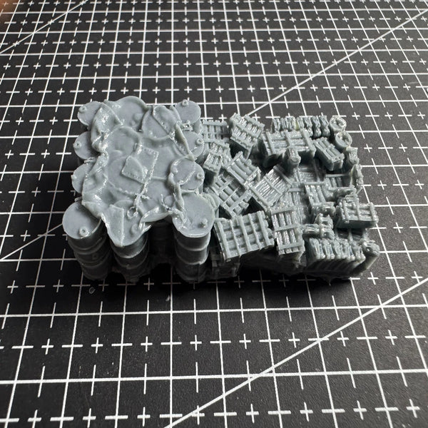 1/72 Modern Military Stowage Set, Resin Model Accessory Kit, Unpainted
