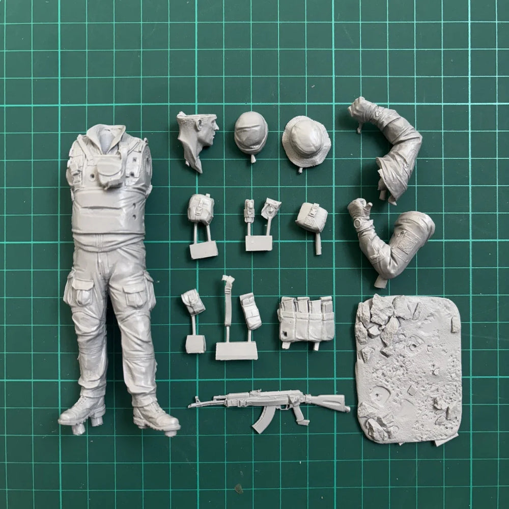 1/16 WWI Palmyra Soldier, Resin Model Figure Kit, Unassembled and Unpainted