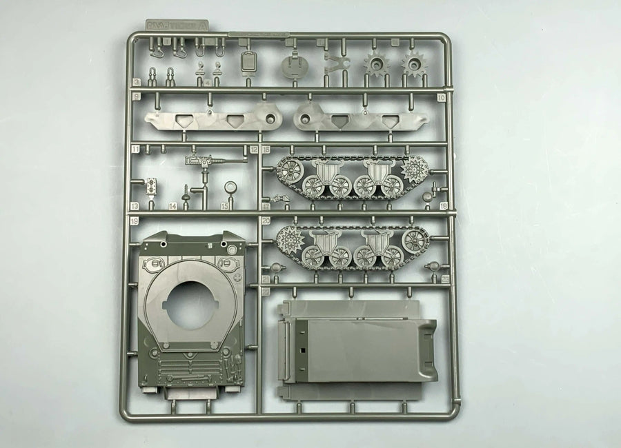 Tiger Model 511 ARMY WW2 M4A3 75Mm Medium Tank Plastic Model