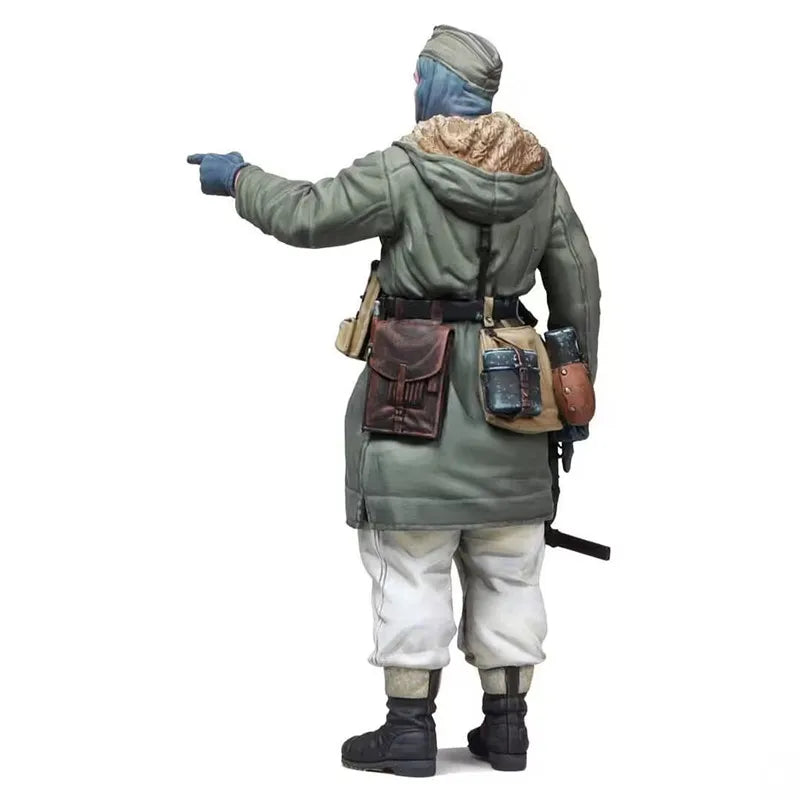 1/16 WWI Russian Soldier, Resin Model Figure Kit, Unassembled and Unpainted