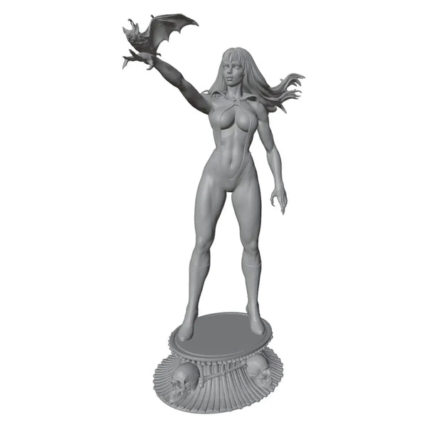 1/24 Dark Fantasy Female Warriors, 3 Figures, Resin Model Figure Kit, Fantasy Theme, Unassembled and Unpainted