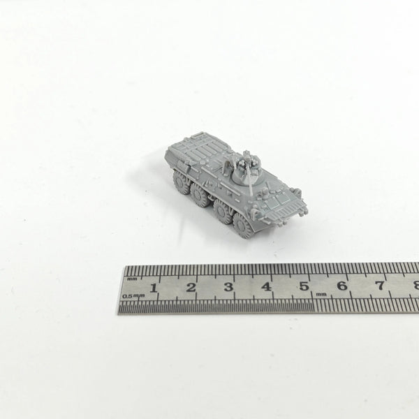 1/144 Modern Russian BTR-80A APC, Resin Model Vehicle Kit, Unassembled and Unpainted