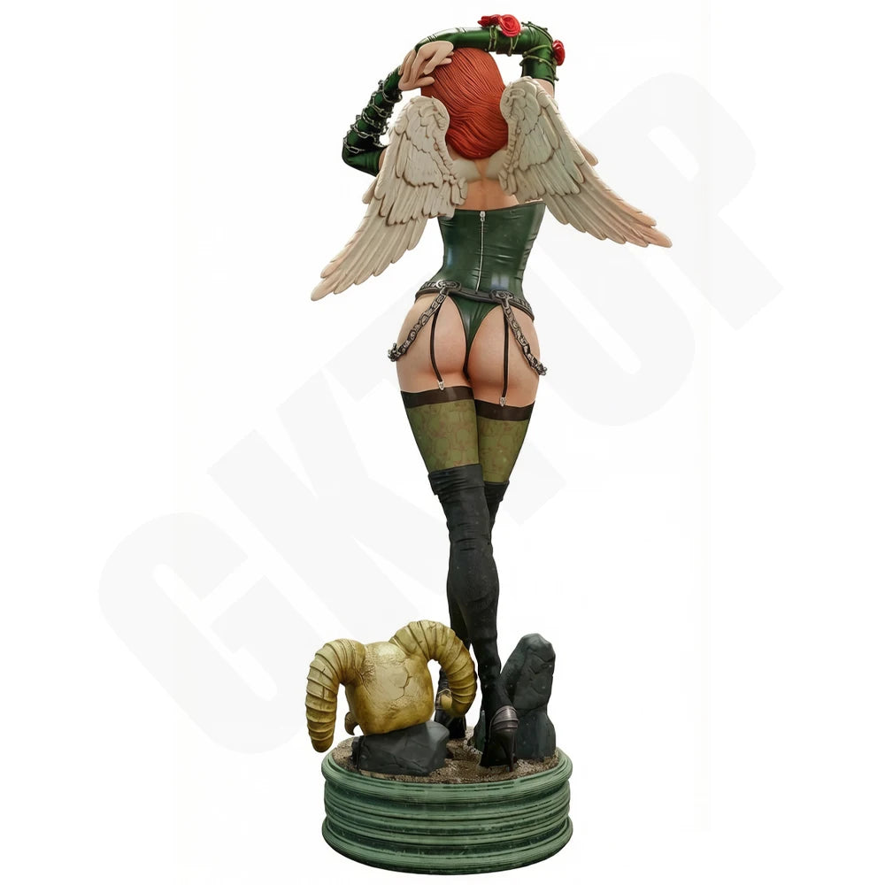 1/24 Dark Rose Winged Warrior, Resin Model Figure Kit, Unassembled and Unpainted