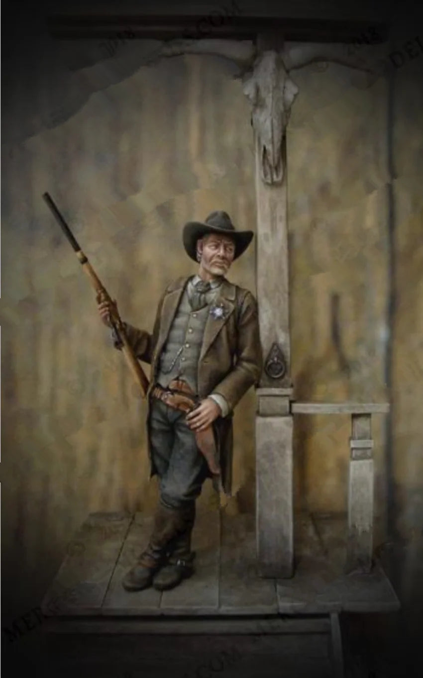 1/24 WWI British Signaler at Observation Post, Resin Model Figure Kit, Unassembled and Unpainted