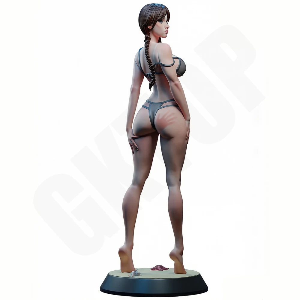 1/24 Summer Style Bikini, 2 Figures, Resin Model Figure Kit, Unassembled and Unpainted