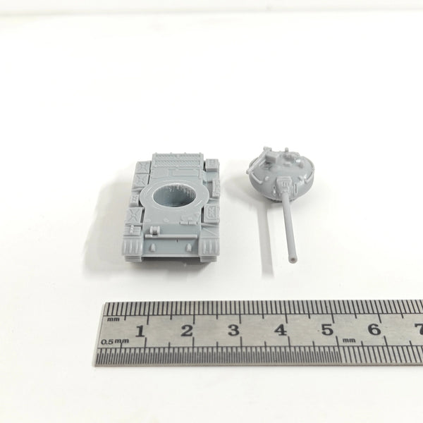 1/144 Cold War Soviet T-54 Main Battle Tank, Resin Model Vehicle Kit, Unassembled and Unpainted