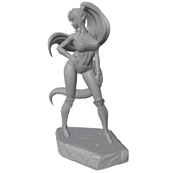 1/24 Succubus Demon, Resin Model Figure Kit, Anime Theme, Unassembled and Unpainted