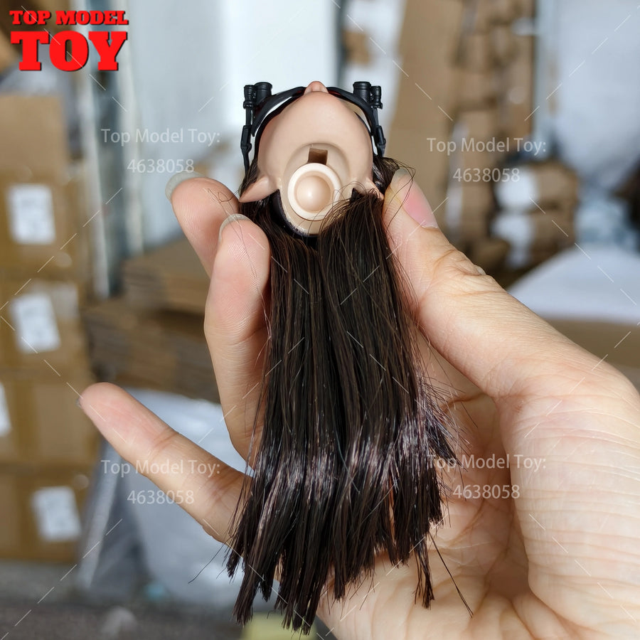 1/6 Scale Anne Hathaway Head Sculpture PVC Model with Mask Fit 12'' Female Soldier Action Figure Body Dolls Big Discount