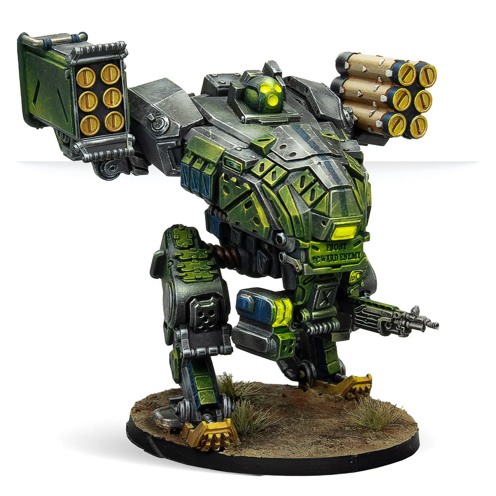 Heavy Armored Walker Mecha, Resin Model Mecha Kit, Sci-Fi Theme, Unassembled and Unpainted