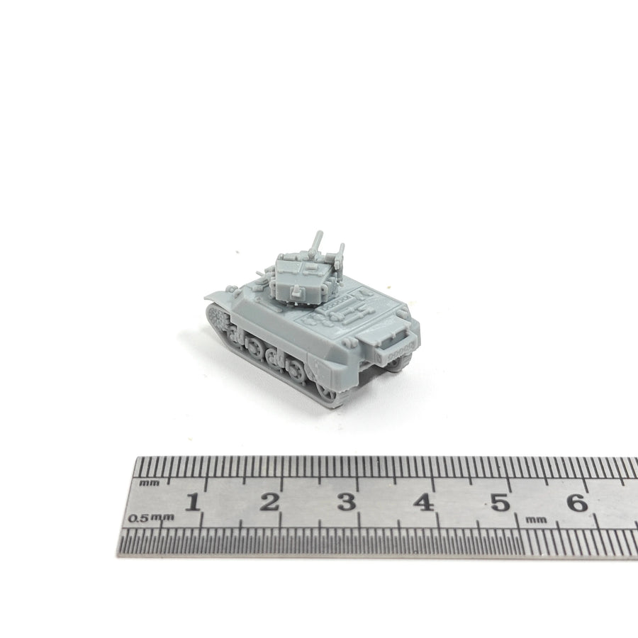 WWII American M4 Sherman Medium Tank 1/144 Resin Vehicle Kit - resin model view 4