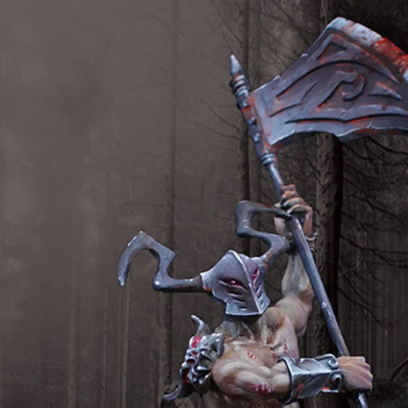 1/32 Demon Warrior, Resin Model Figure Kit, Fantasy Theme, Unassembled and Unpainted