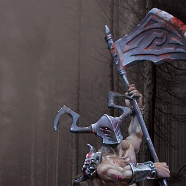 1/32 Demon Warrior, Resin Model Figure Kit, Fantasy Theme, Unassembled and Unpainted