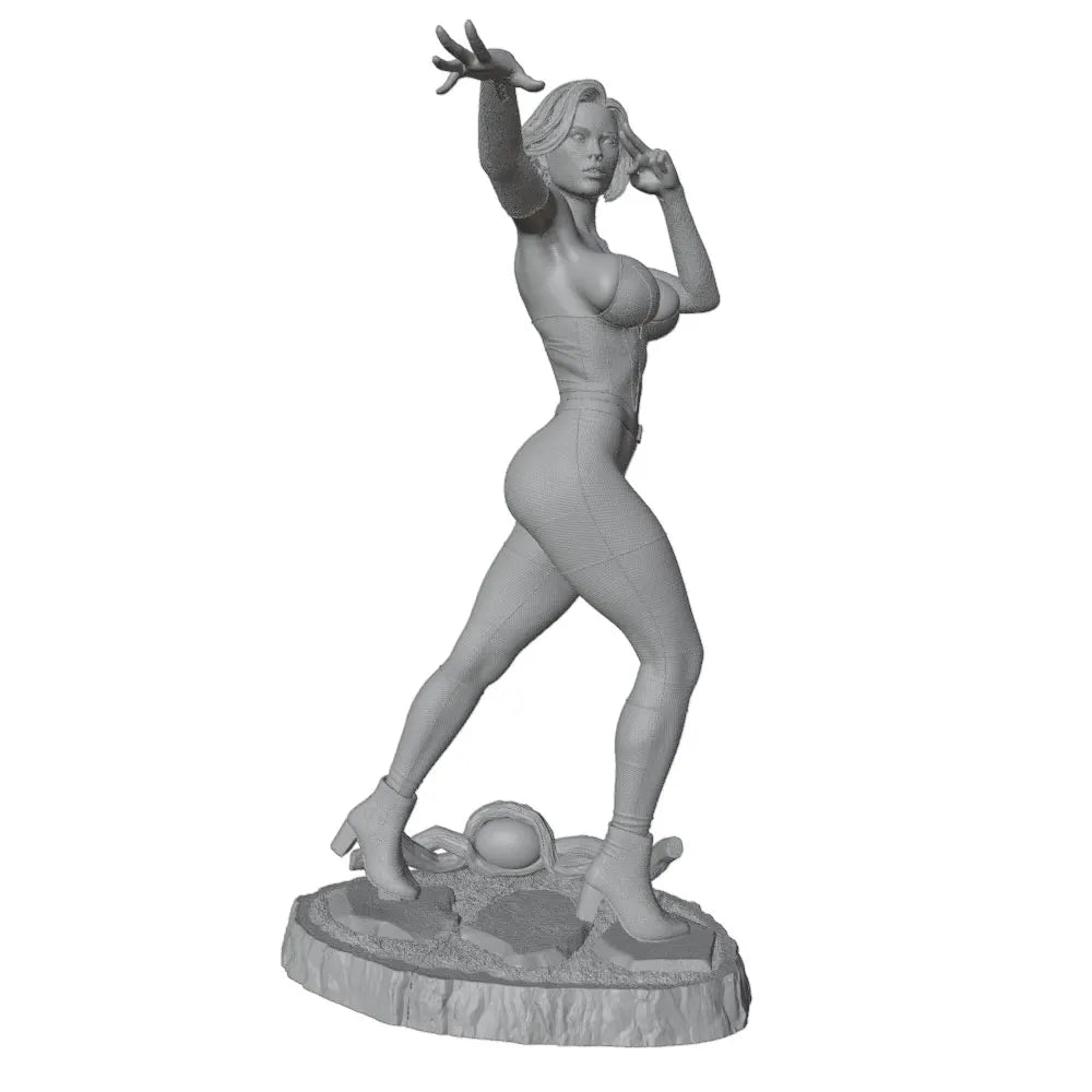 1/24 Vintage Pin-up Females Classic Poses, Resin Model Figure Kit, Unassembled and Unpainted