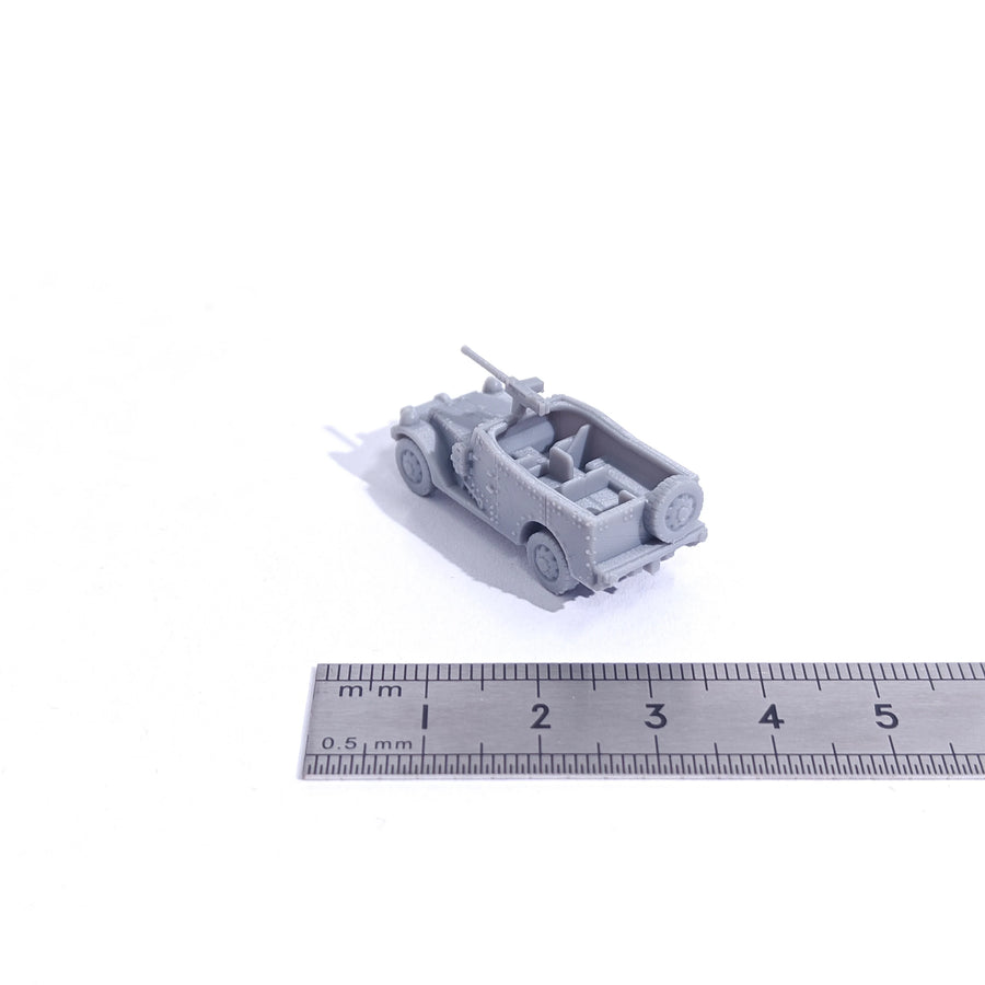 1/144 Scale M3A1 Scout Car Unpainted Miniatures Reisn Model Kits