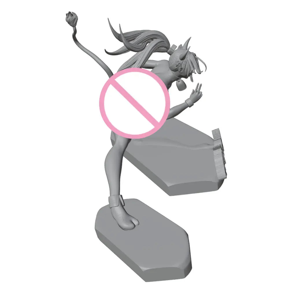 75mm Demon Character, Resin Model Figure Kit, Anime Theme, Unassembled and Unpainted